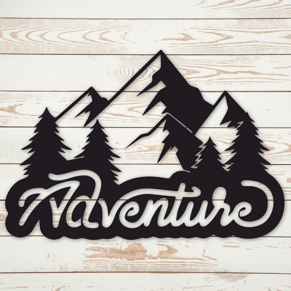 Mountain Adventures - Metal Wall Art