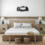 Bear and Cub - Metal Wall Art - Yucca Metal Art