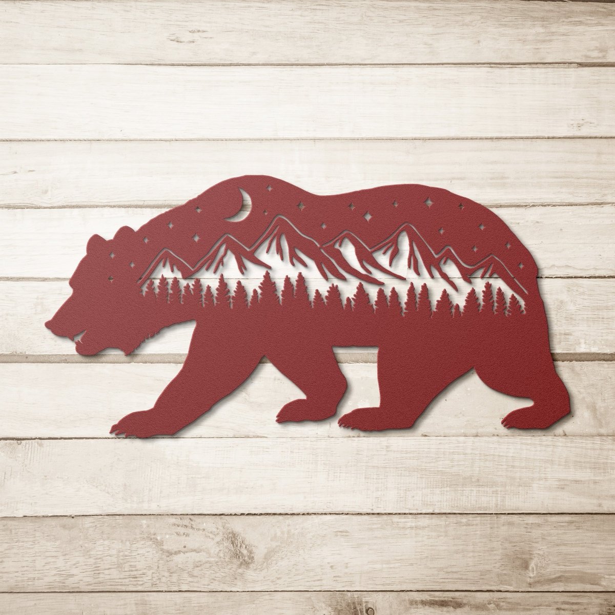 Bear - Metal Wall Art - Yucca Metal Art