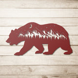 Bear - Metal Wall Art - Yucca Metal Art