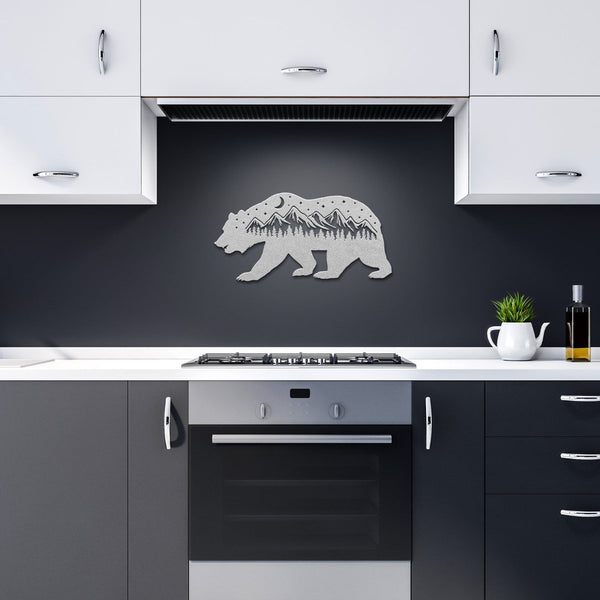 Bear - Metal Wall Art - Yucca Metal Art
