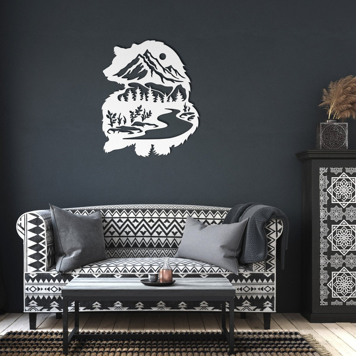 Bear - Metal Wall Art - Yucca Metal Art