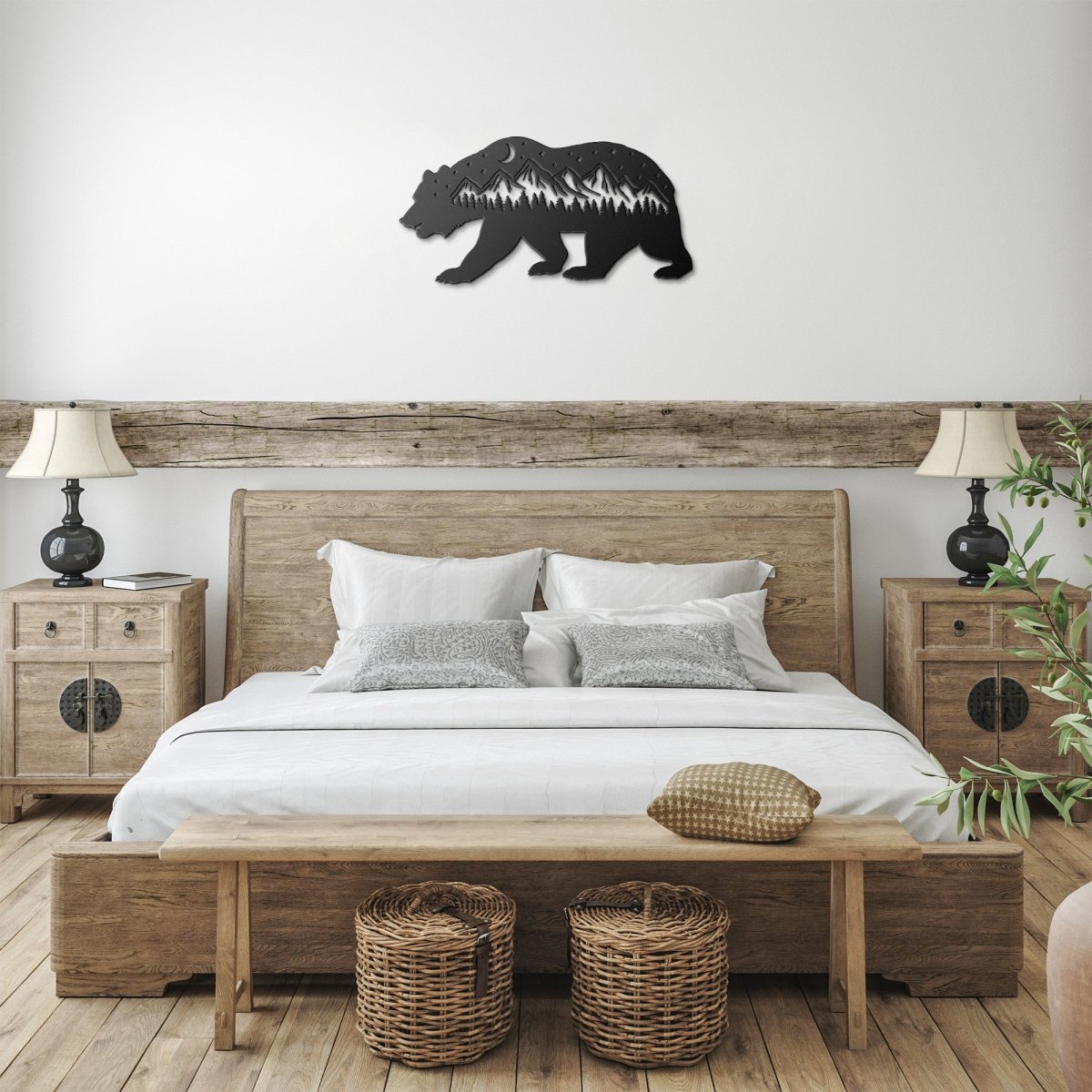 Bear - Metal Wall Art - Yucca Metal Art