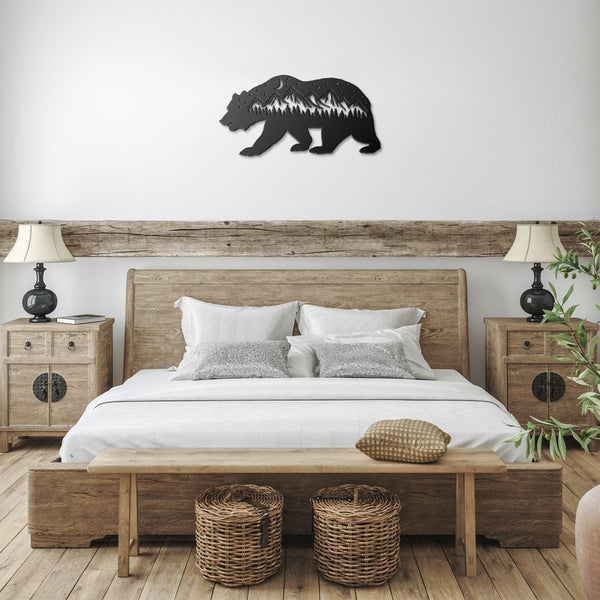 Bear - Metal Wall Art - Yucca Metal Art