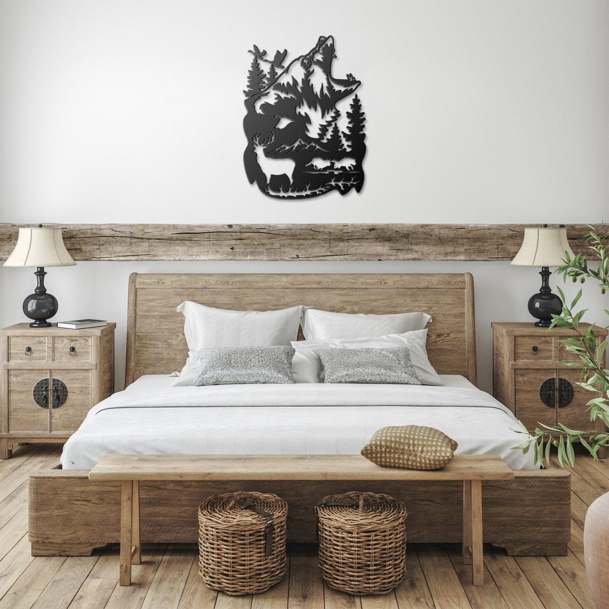 Bear - Metal Wall Art - Yucca Metal Art