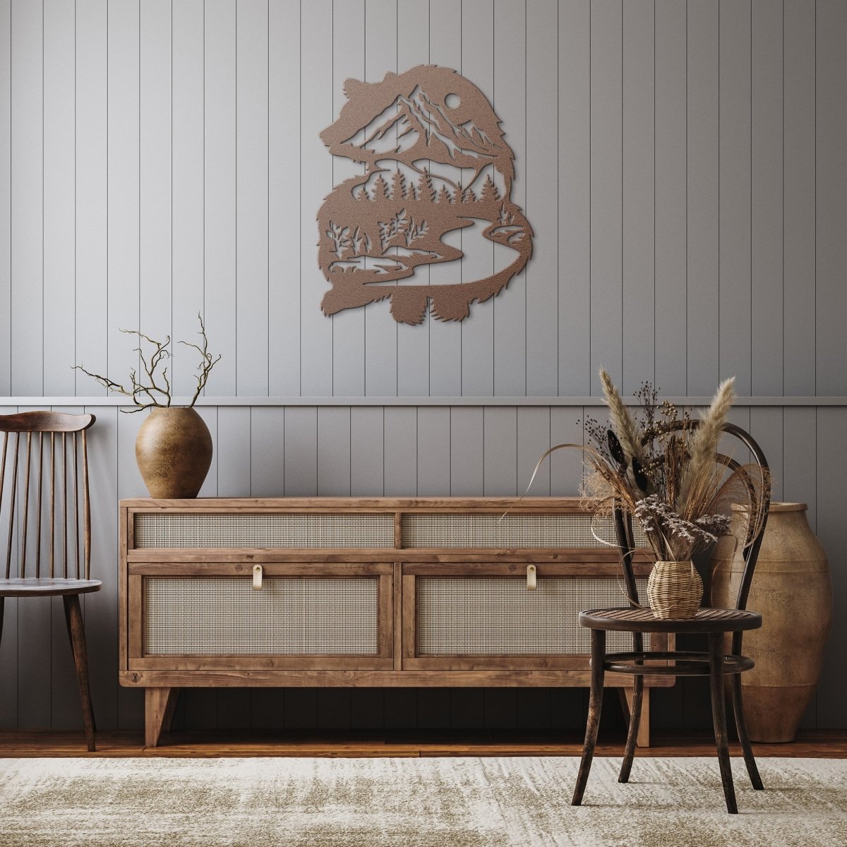 Bear - Metal Wall Art - Yucca Metal Art