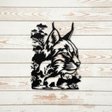 Bobcat - Metal Wall Art - Yucca Metal Art