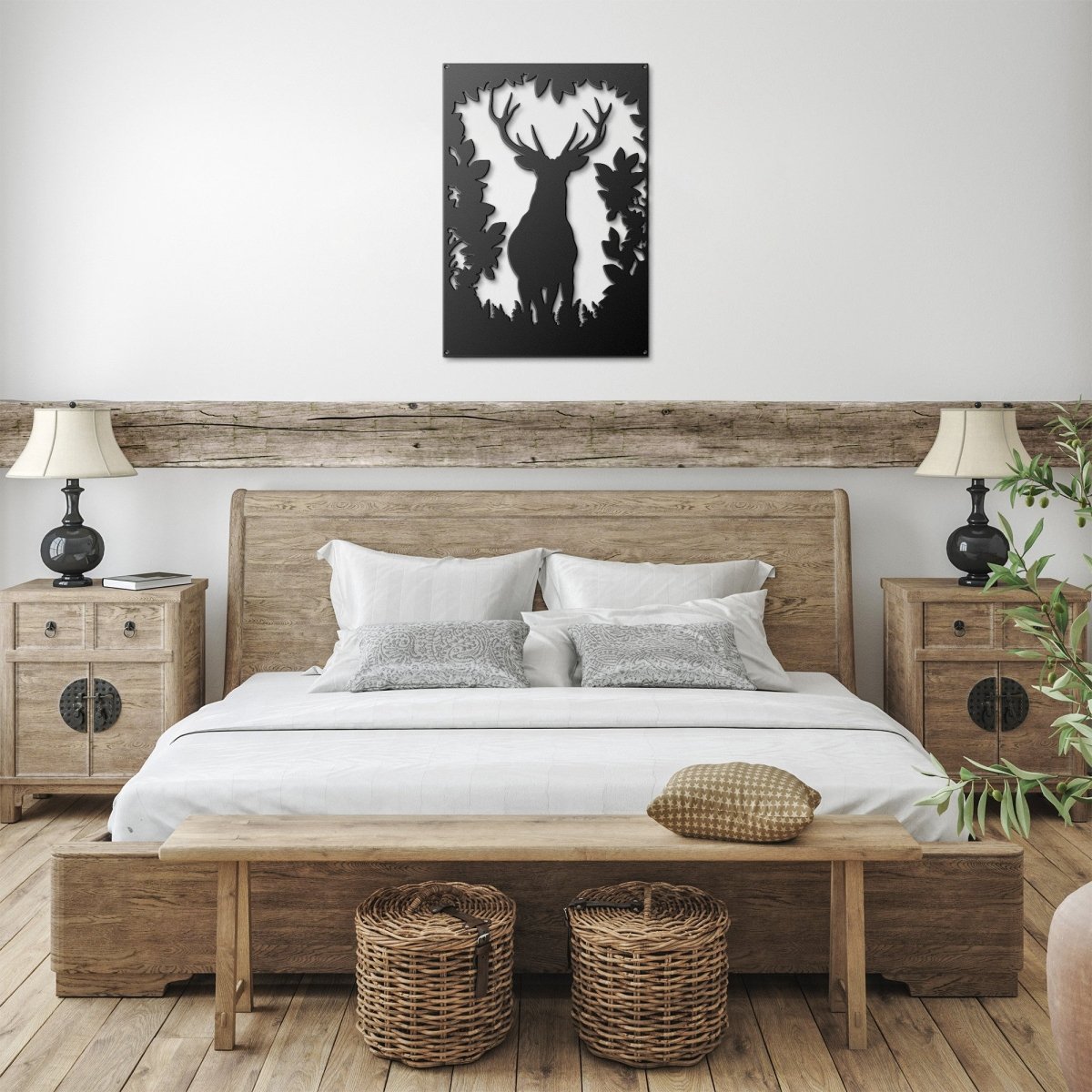 Buck - Metal Wall Art - Yucca Metal Art