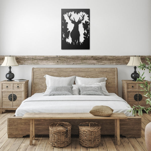 Buck - Metal Wall Art - Yucca Metal Art