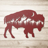 Buffalo - Metal Wall Art - Yucca Metal Art