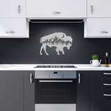Buffalo - Metal Wall Art - Yucca Metal Art