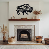Buffalo - Metal Wall Art - Yucca Metal Art