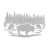 Buffalo - Metal Wall Art - Yucca Metal Art