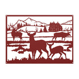 Deer and Fawn - Metal Wall Art - Yucca Metal Art