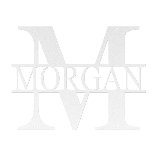 Family Name Monogram - Yucca Metal Art