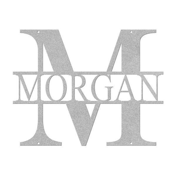 Family Name Monogram - Yucca Metal Art