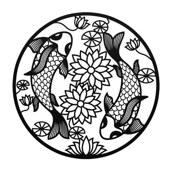 Fish - Metal Wall Art - Yucca Metal Art