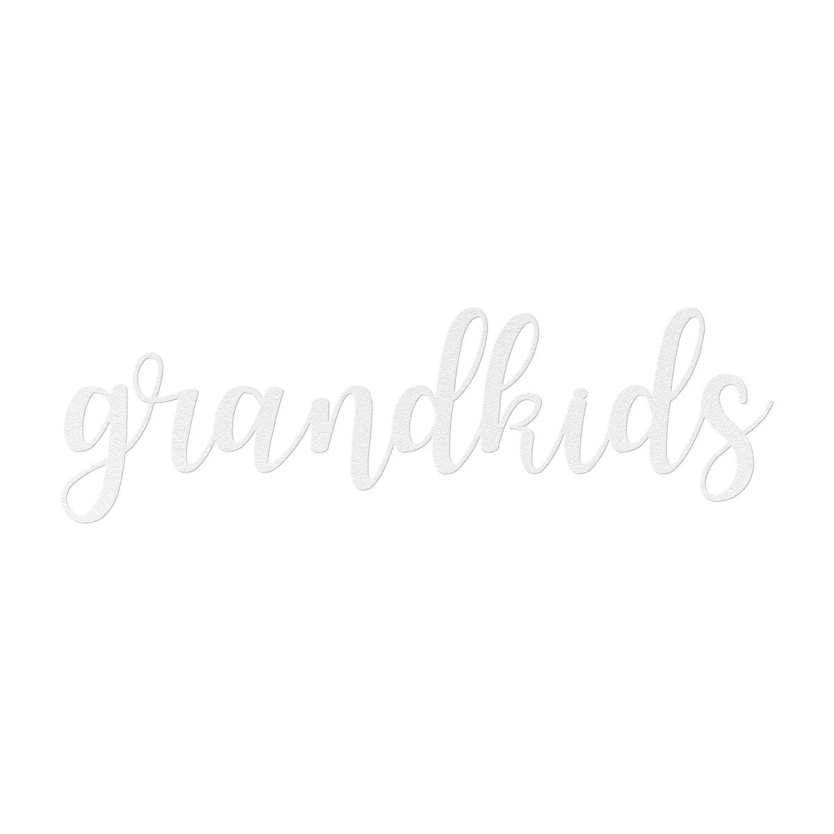 Grandkids - Metal Wall Art Words - Yucca Metal Art