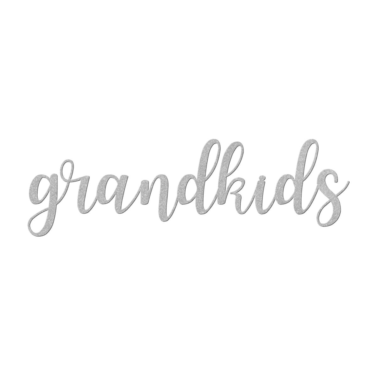 Grandkids - Metal Wall Art Words - Yucca Metal Art