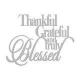 Grateful - Metal Wall Art Words - Yucca Metal Art