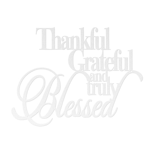 Grateful - Metal Wall Art Words - Yucca Metal Art