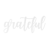 Grateful - Metal Wall Art Words - Yucca Metal Art