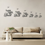 Grateful - Metal Wall Art Words - Yucca Metal Art
