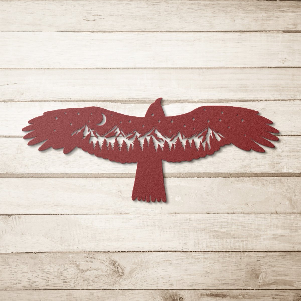 Hawk - Metal Wall Art - Yucca Metal Art