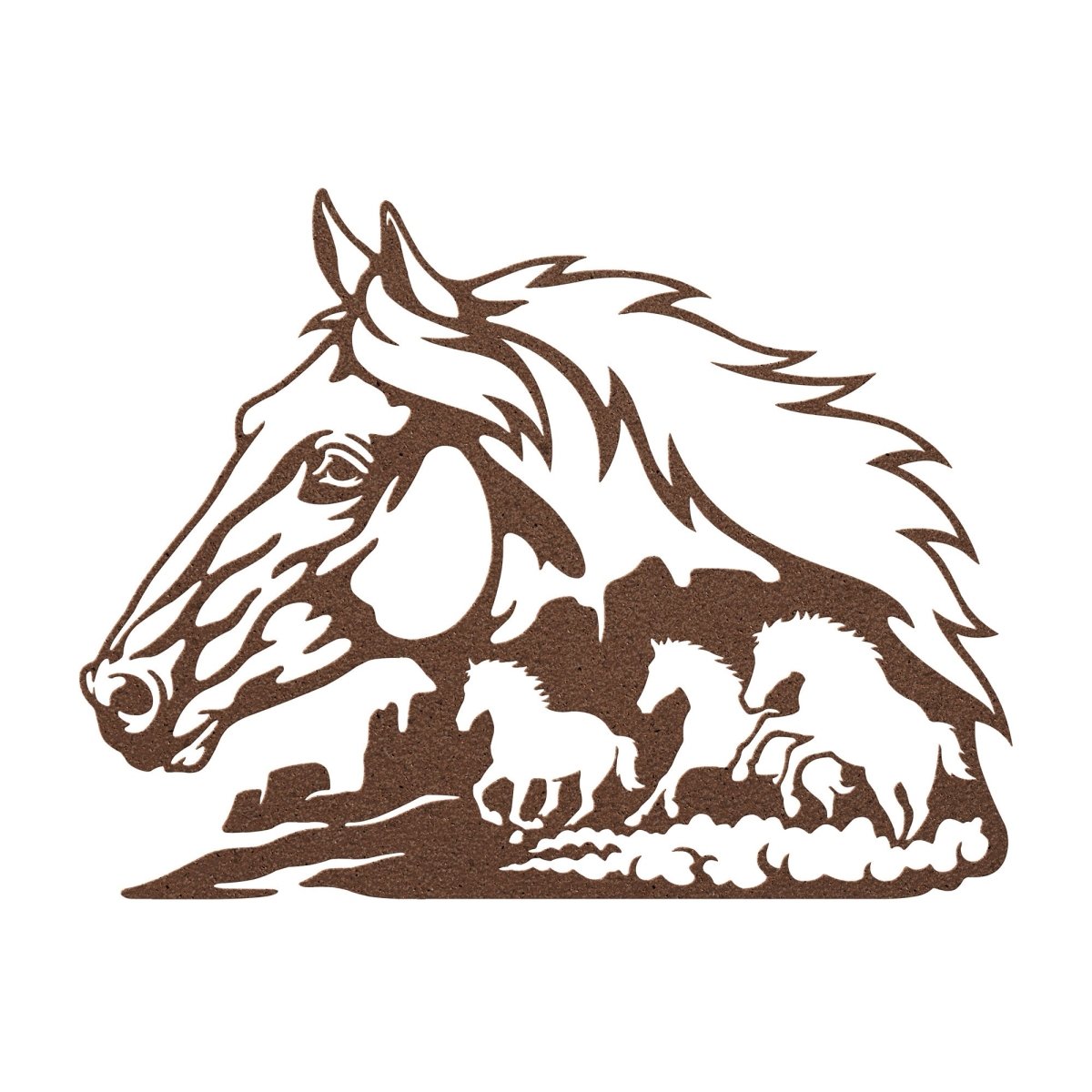 Horses - Metal Wall Art - Yucca Metal Art