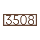 House Address Sign - Yucca Metal Art