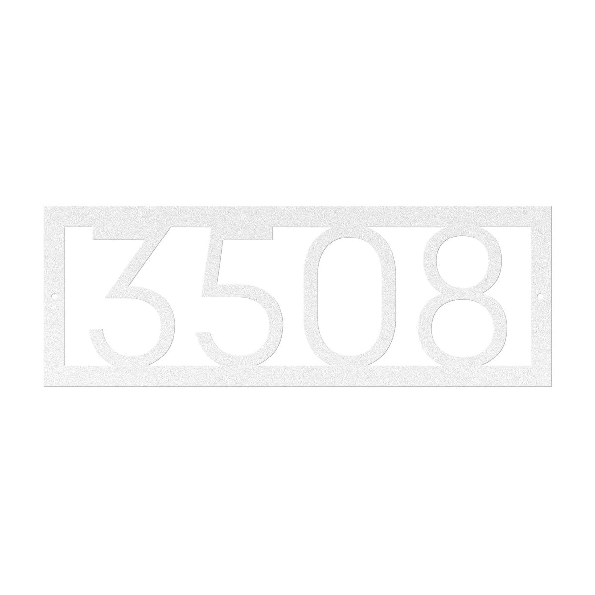 House Address Sign - Yucca Metal Art