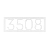 House Address Sign - Yucca Metal Art