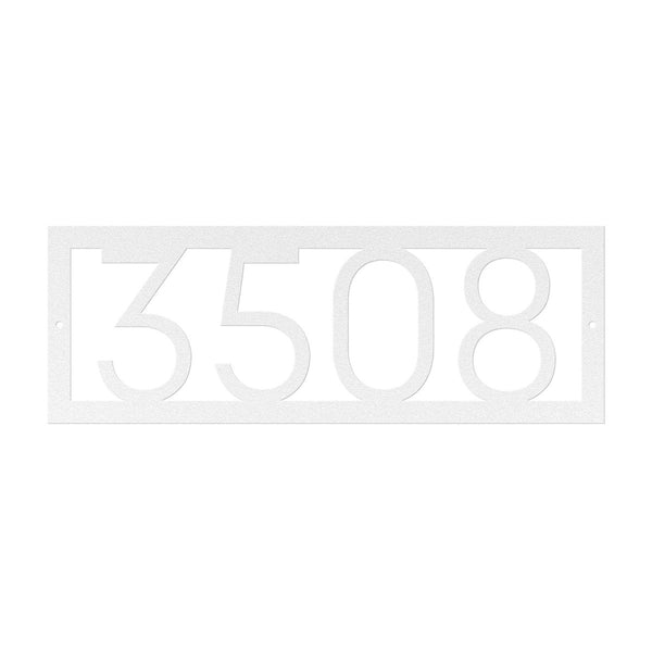 House Address Sign - Yucca Metal Art