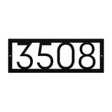 House Address Sign - Yucca Metal Art