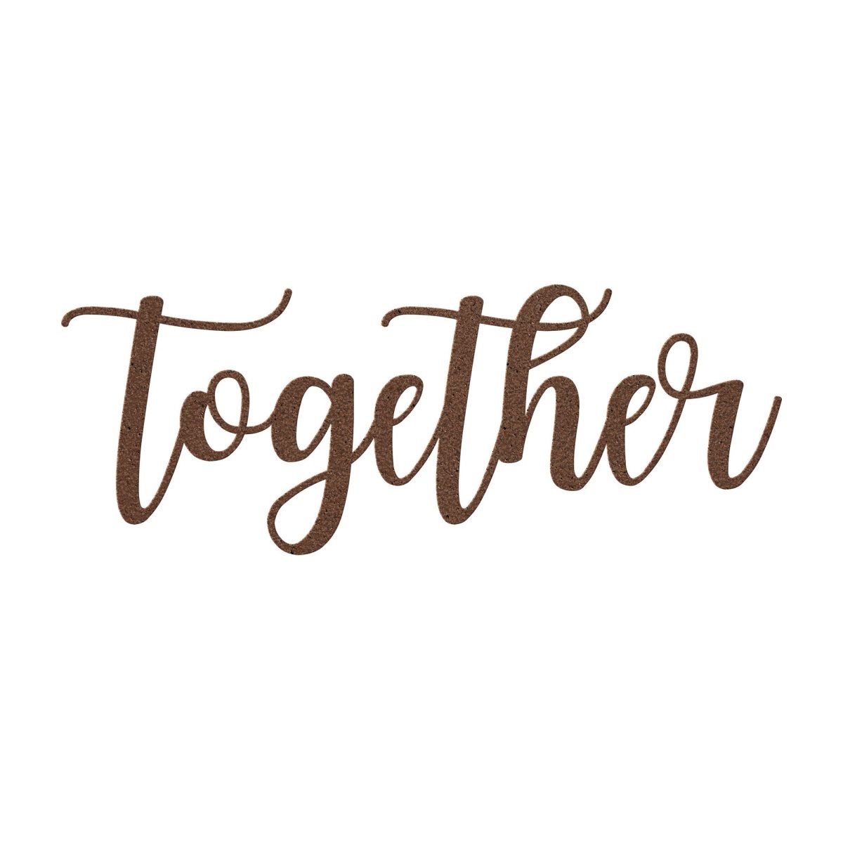 Together - Metal Wall Art Words - Yucca Metal Art