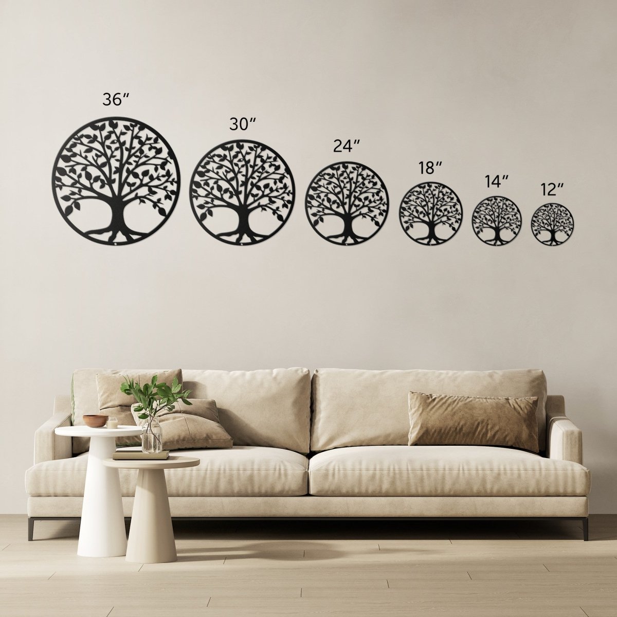 Tree of Life - Metal Wall Art - Yucca Metal Art