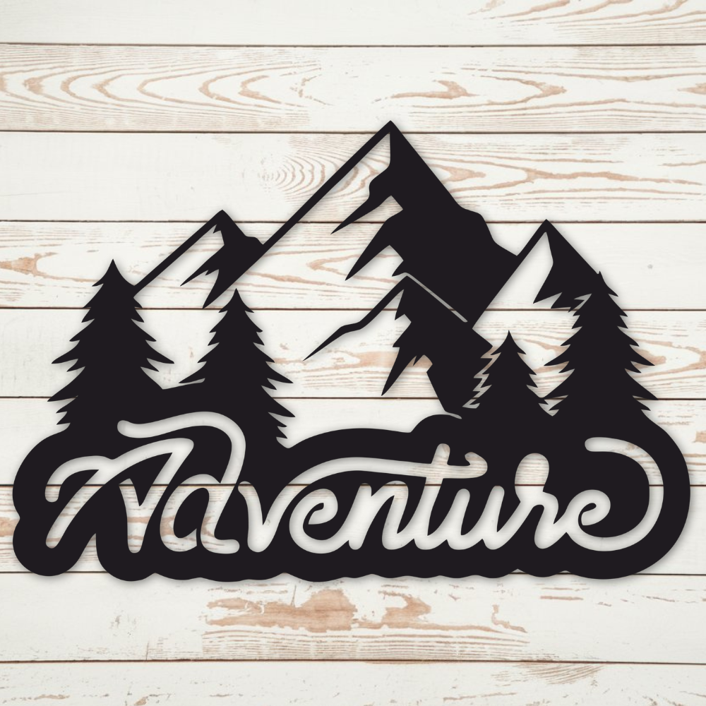 Mountain Adventures - Metal Wall Art