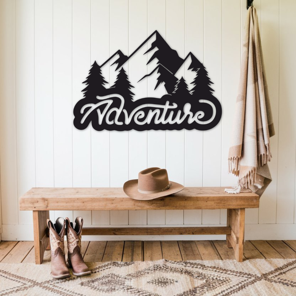 Mountain Adventures - Metal Wall Art
