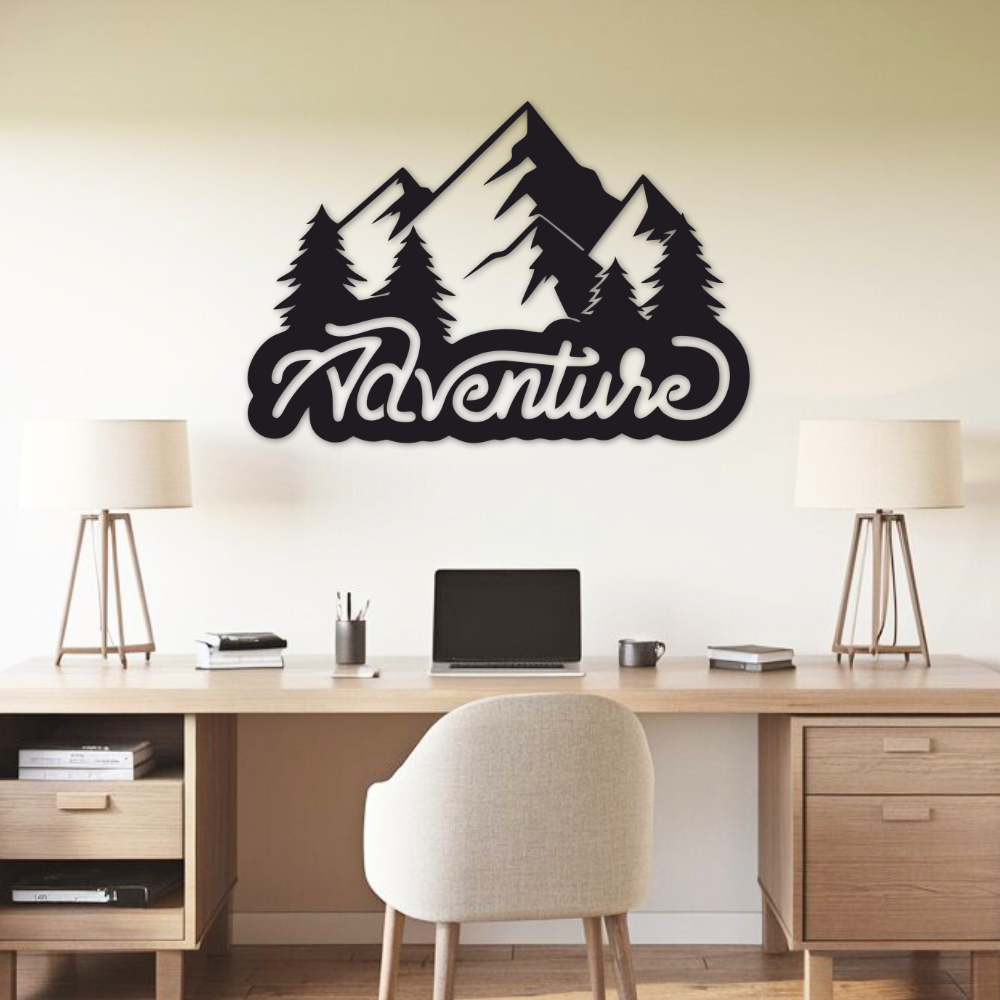 Mountain Adventures - Metal Wall Art
