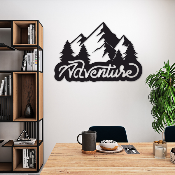Mountain Adventures - Metal Wall Art