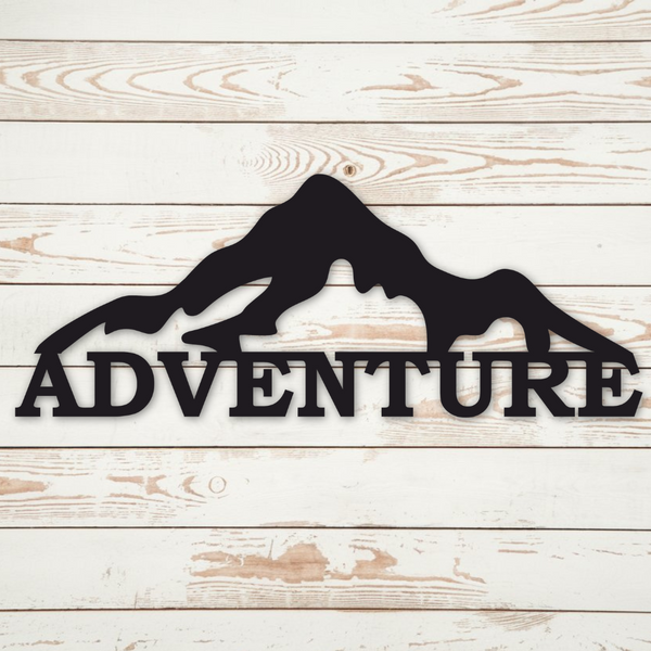 Mountain Adventures - Metal Wall Art
