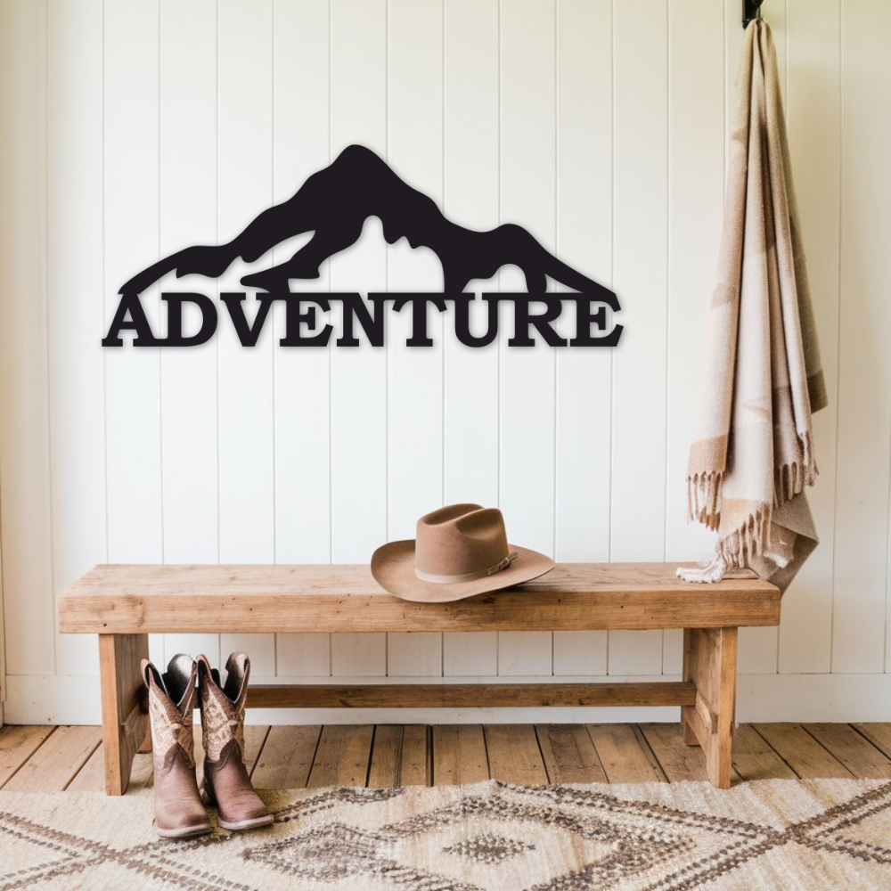 Mountain Adventures - Metal Wall Art