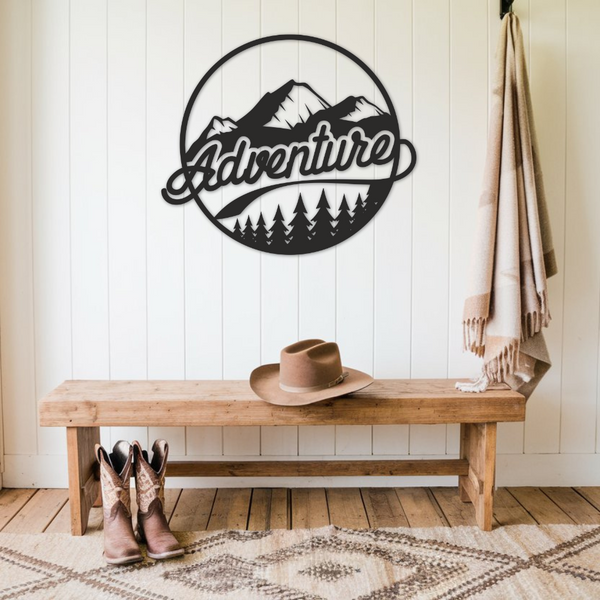 Mountain Adventures - Metal Wall Art