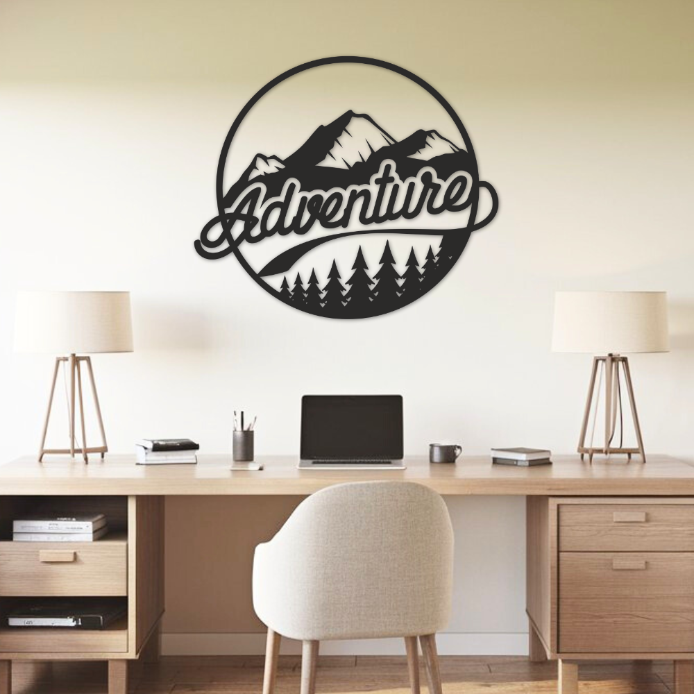 Mountain Adventures - Metal Wall Art