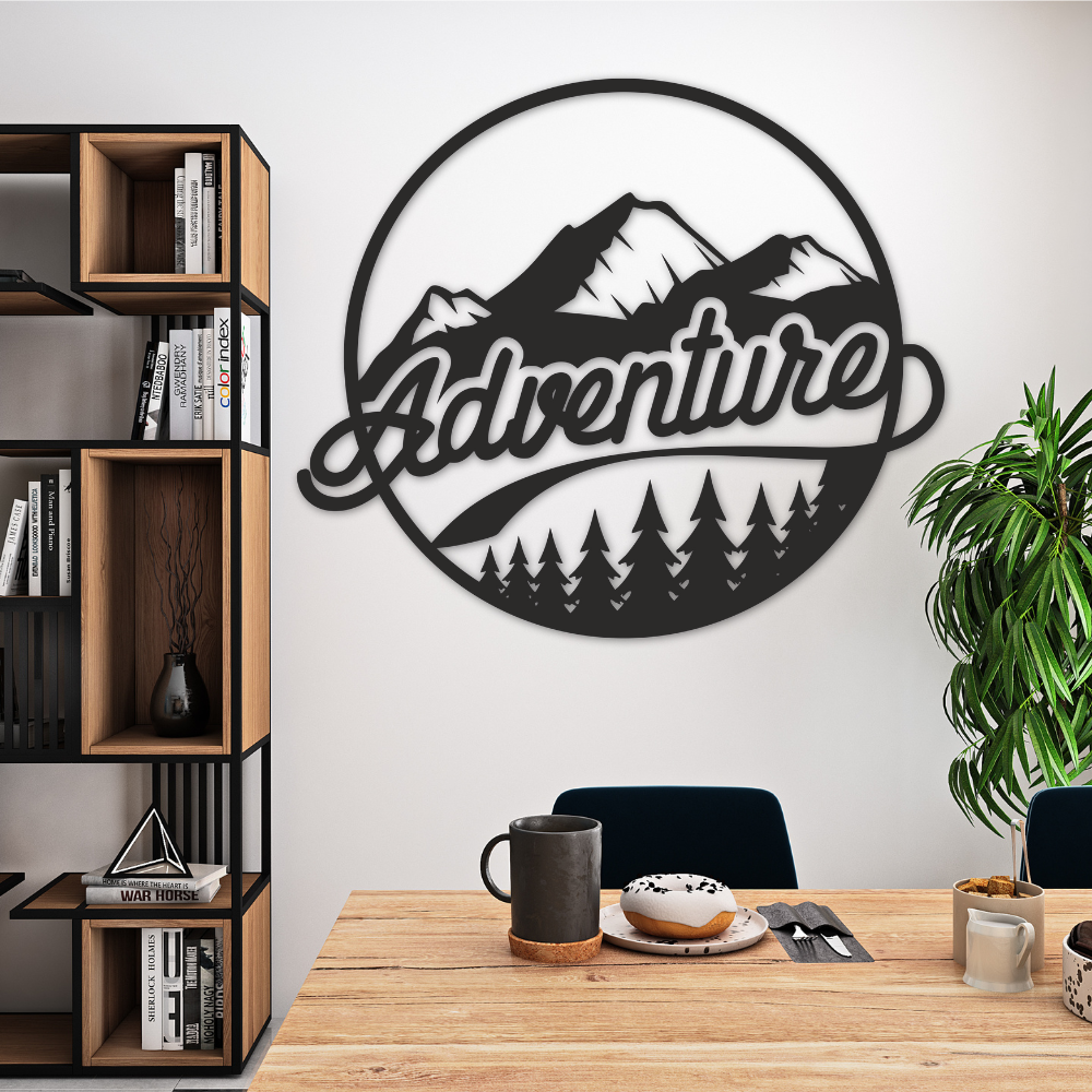 Mountain Adventures - Metal Wall Art