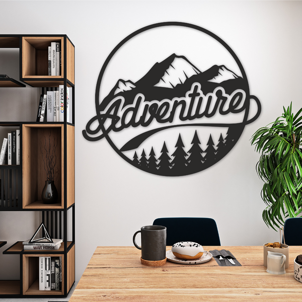 Mountain Adventures - Metal Wall Art