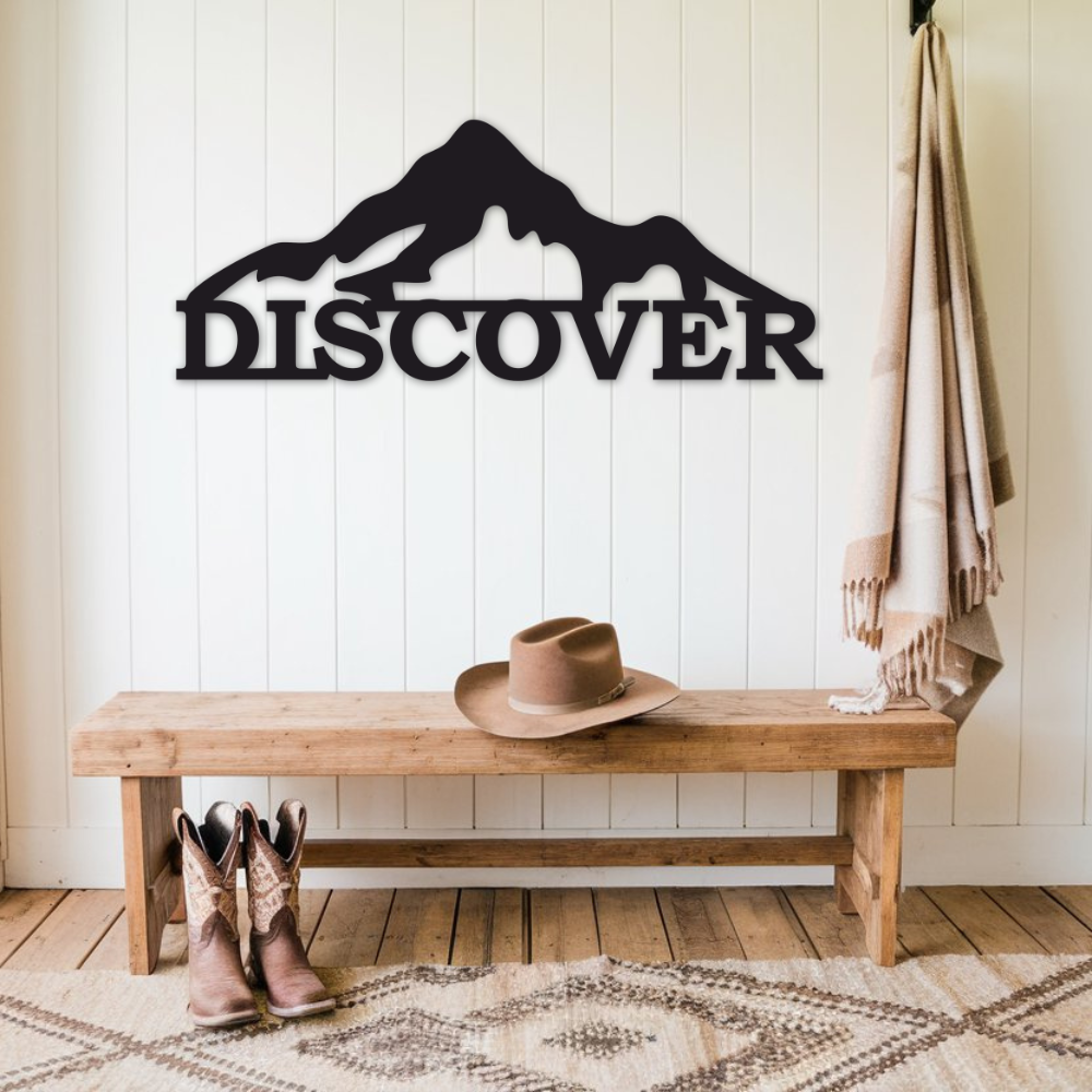 Mountain Discovery - Metal Wall Art