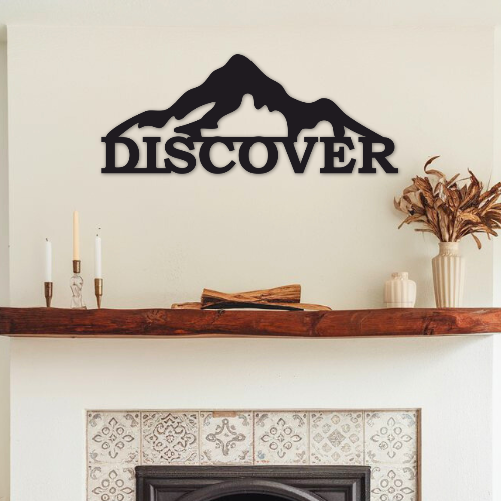 Mountain Discovery - Metal Wall Art