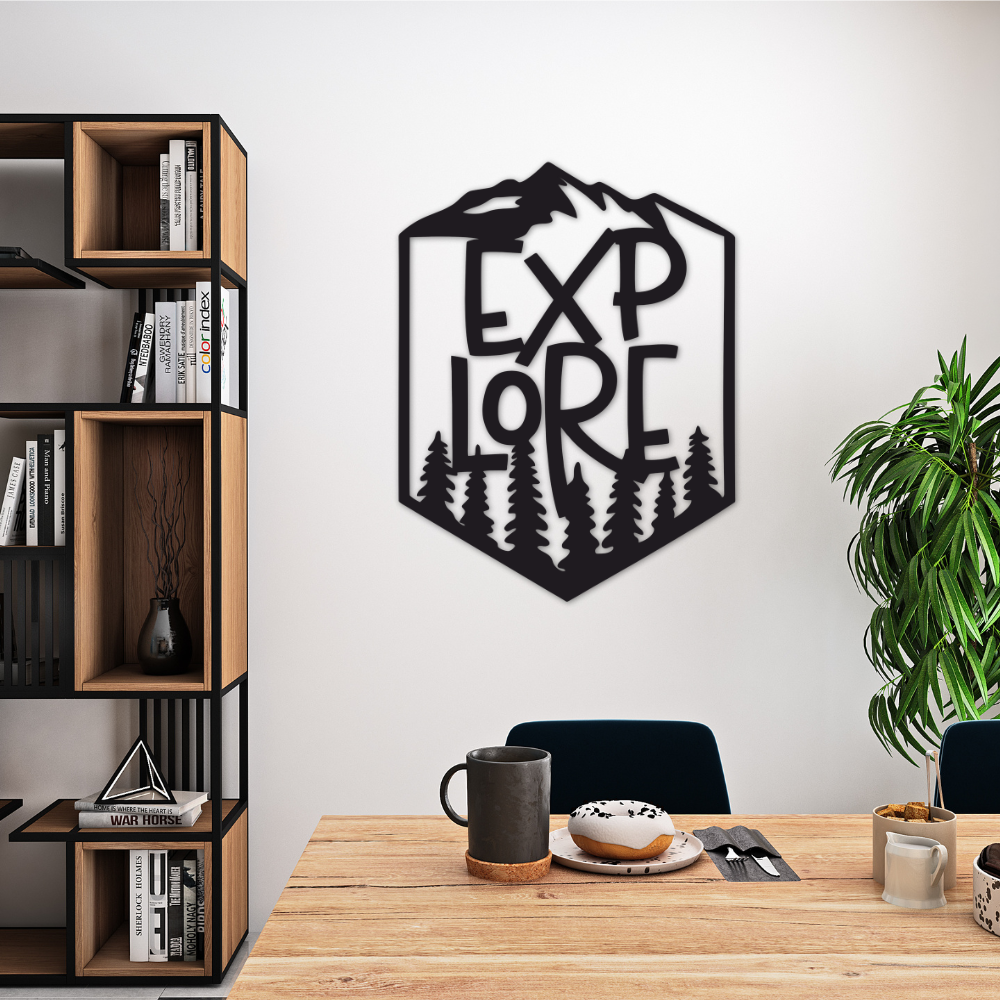 Explore the Outdoors - Metal Art