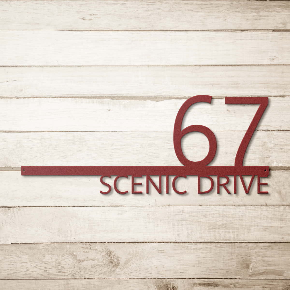 TL-MA-PR-Address-Sign-014_WA202506180001_Red_Simple_Wood_BKGD_Mockup.png
